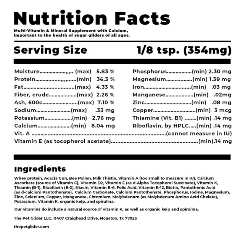 090 Day Supply Vitamins - TPG Complete Multi-Vitamins with Calcium