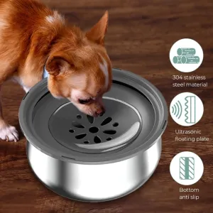 4L Dog Water Bowls Floating Drinking Bowls.**pet supplies**