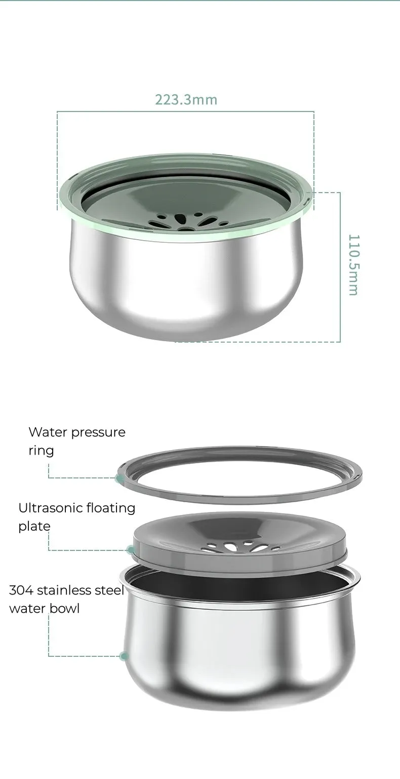 4L Dog Water Bowls Floating Drinking Bowls.**pet supplies**