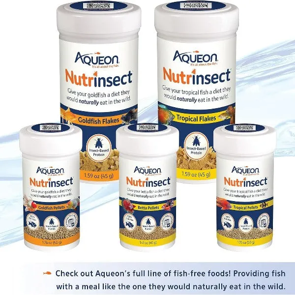Aqueon Nutrinsect Goldfish Pellets