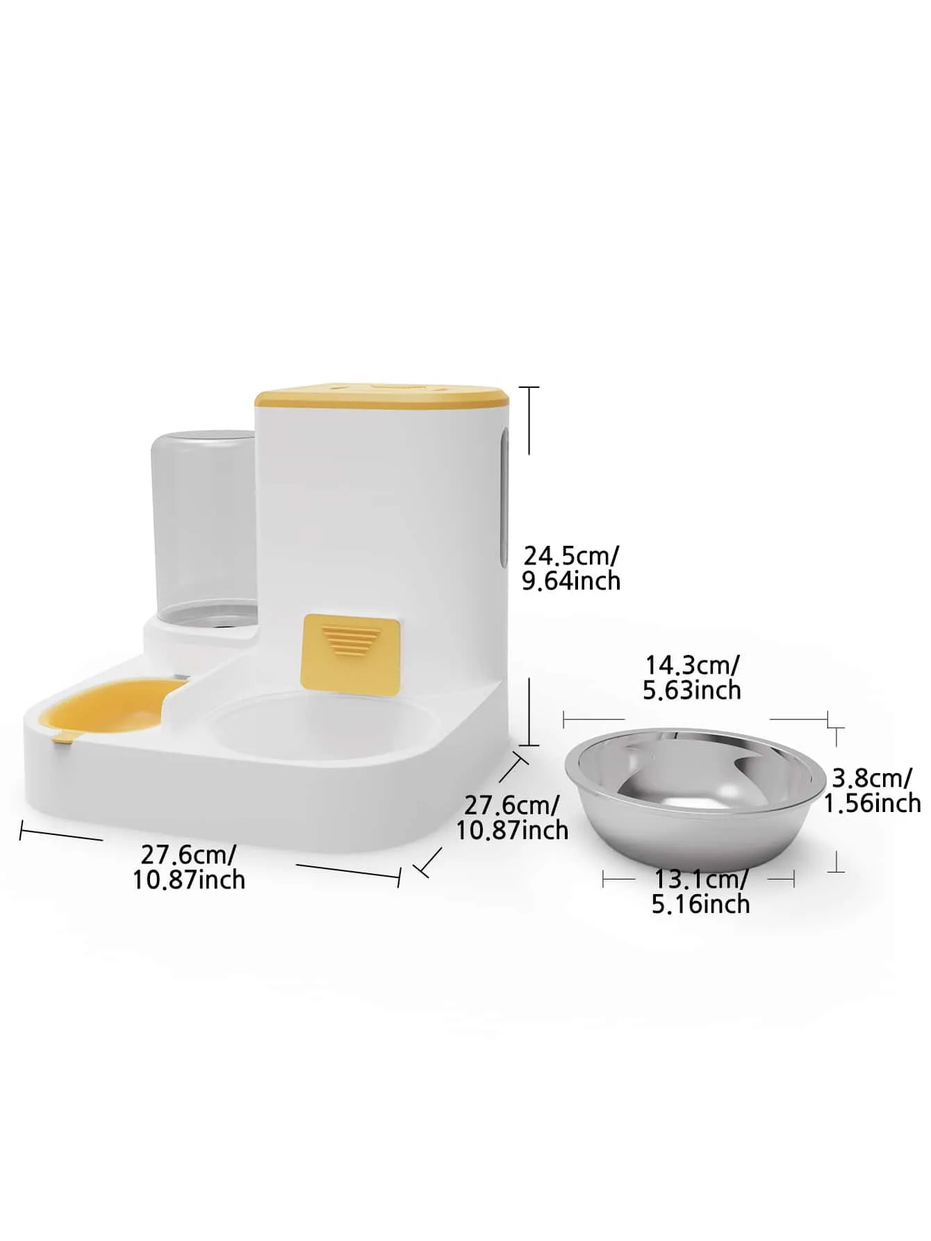 Blue Pet Water And Food Feeder Combo
