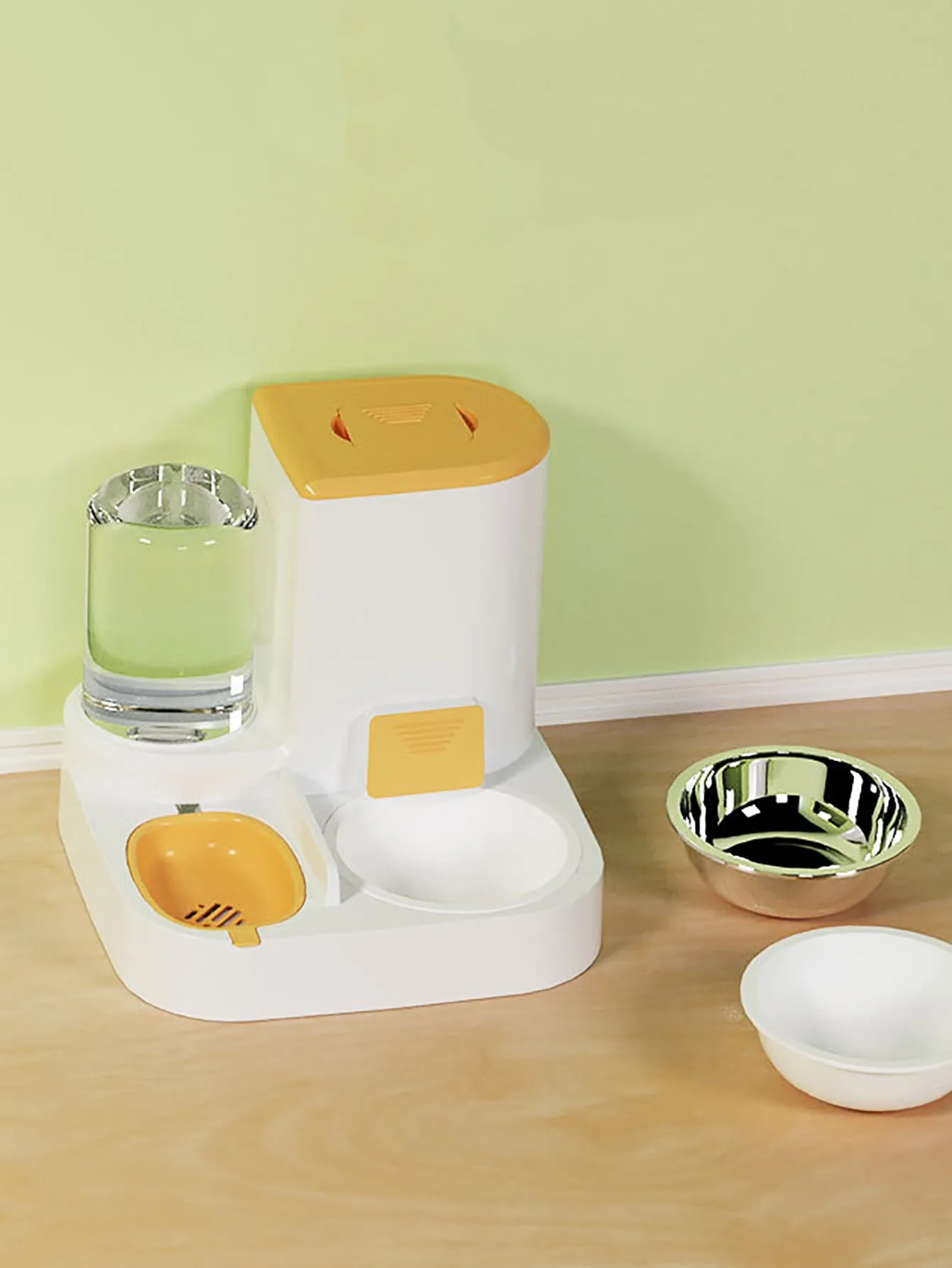 Blue Pet Water And Food Feeder Combo