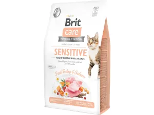 Brit Care Cat Grain-Free Sensitive Healthy Digestion & Delicate Taste, 2 kg
