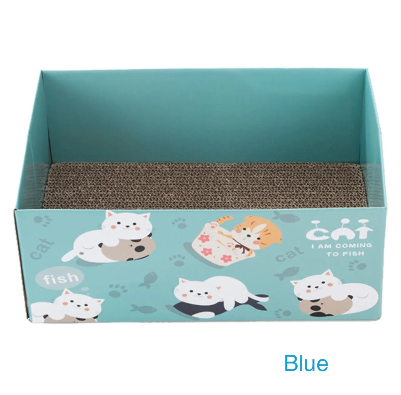 Cat Scratchers - Cardboard with Cartoon Box