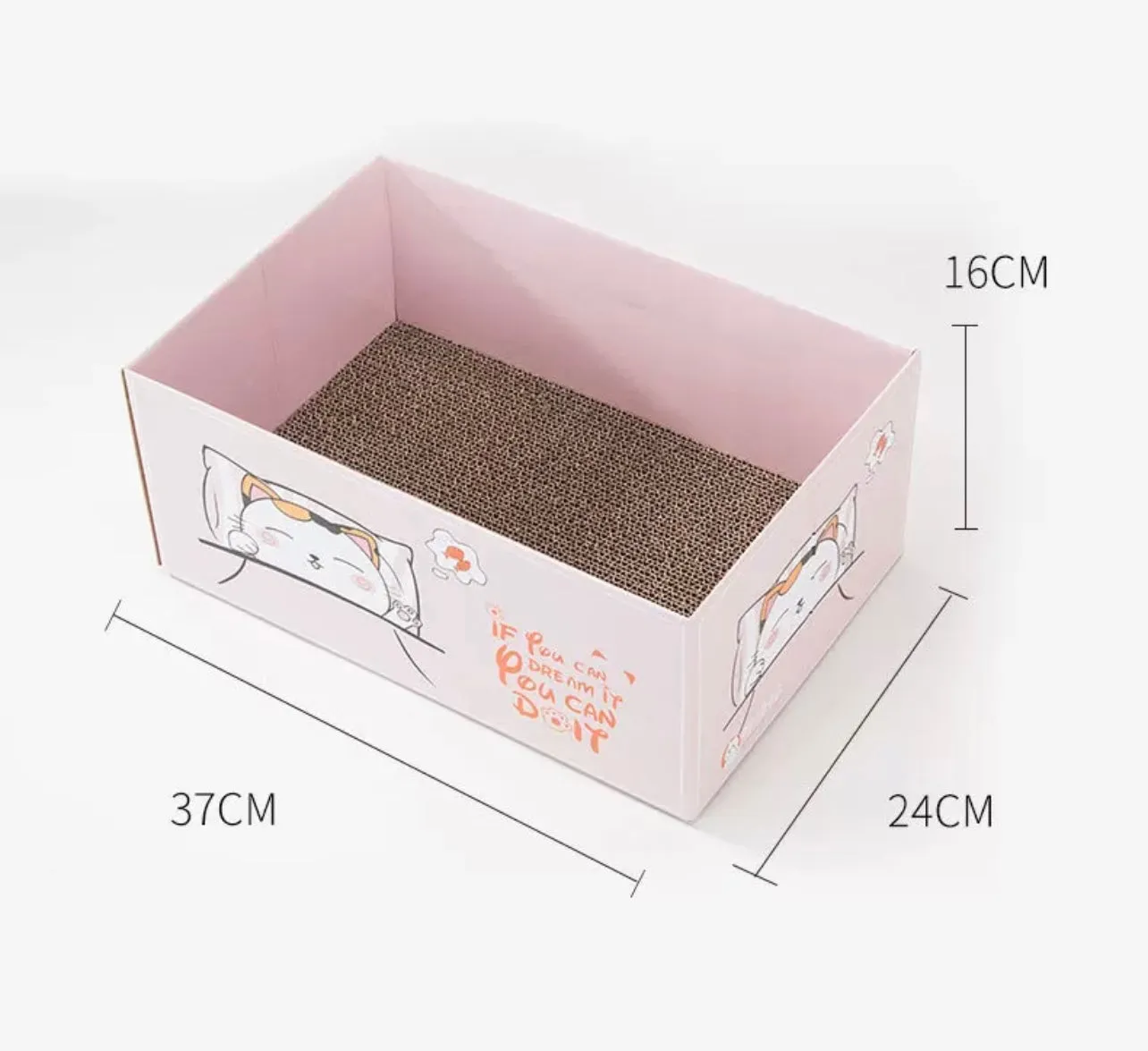 Cat Scratchers - Cardboard with Cartoon Box