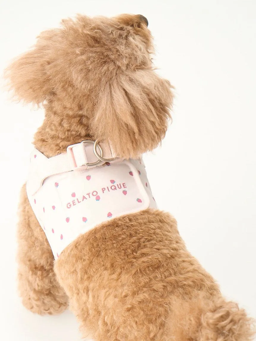 CAT&DOG Strawberry & Ice cream Motif Pet Harness