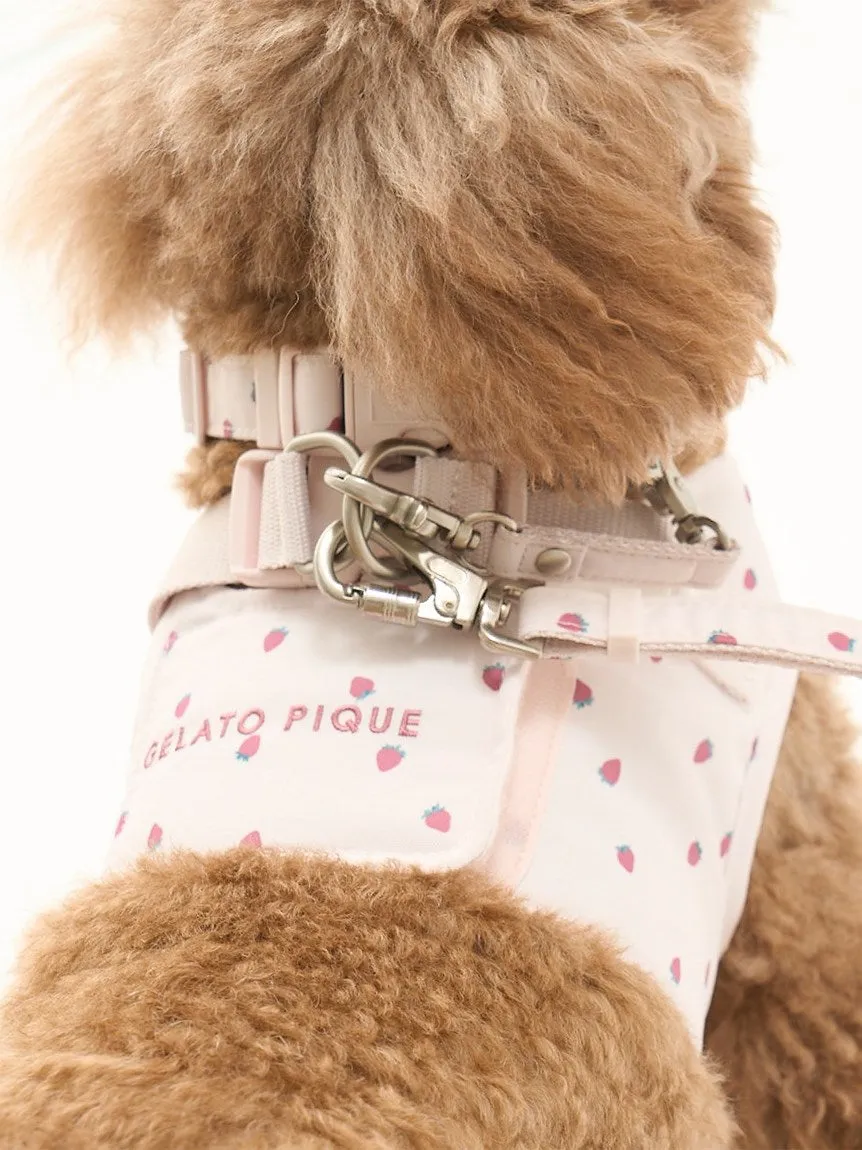 CAT&DOG Strawberry & Ice cream Motif Pet Harness