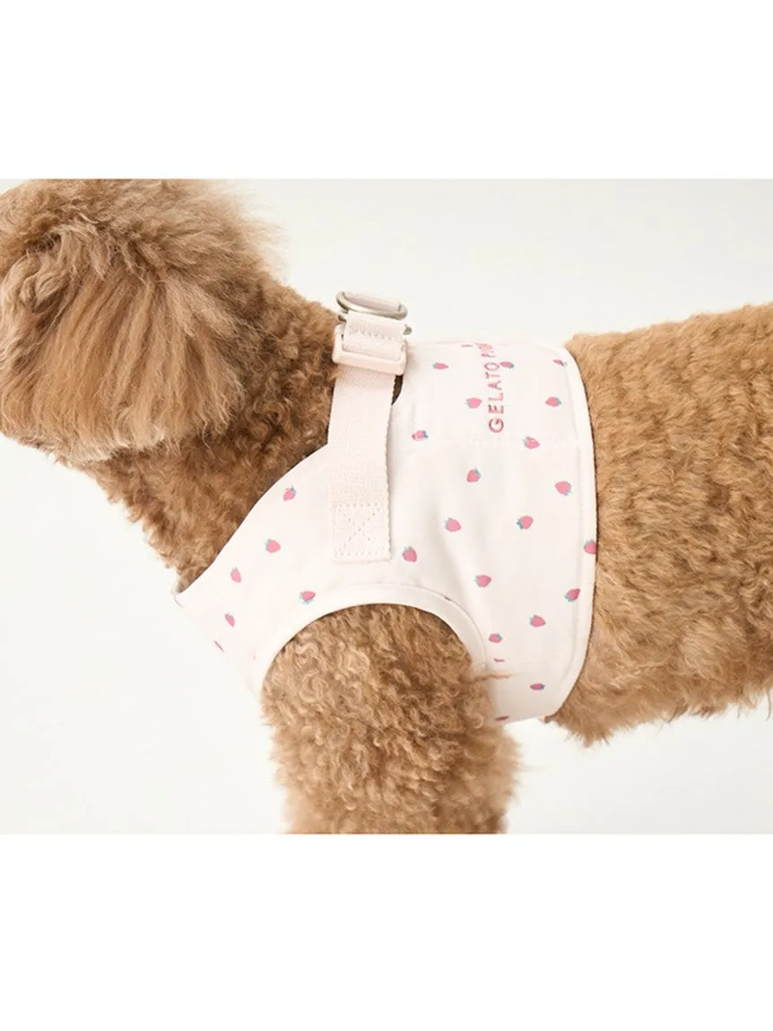CAT&DOG Strawberry & Ice cream Motif Pet Harness