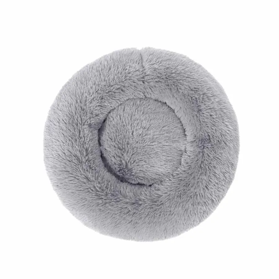 Charlies Pet Faux Fur Fuffy Calming Pet Bed Nest