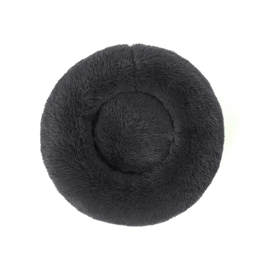 Charlies Pet Faux Fur Fuffy Calming Pet Bed Nest