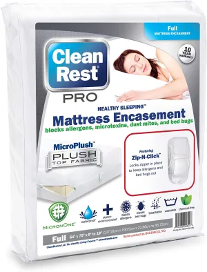 Clean Rest Pro Mattress Encasement (Full)