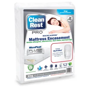 Clean Rest Pro Mattress Encasement (King)