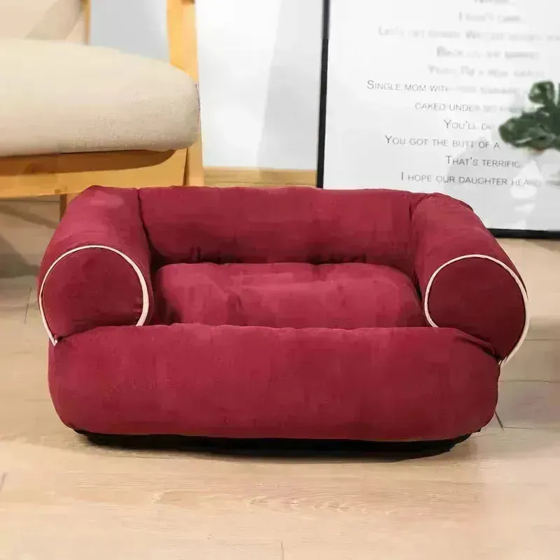 Dog Sofa Bed Sleeping Bag Kennel Cat Puppy House Winter Warm Cushion