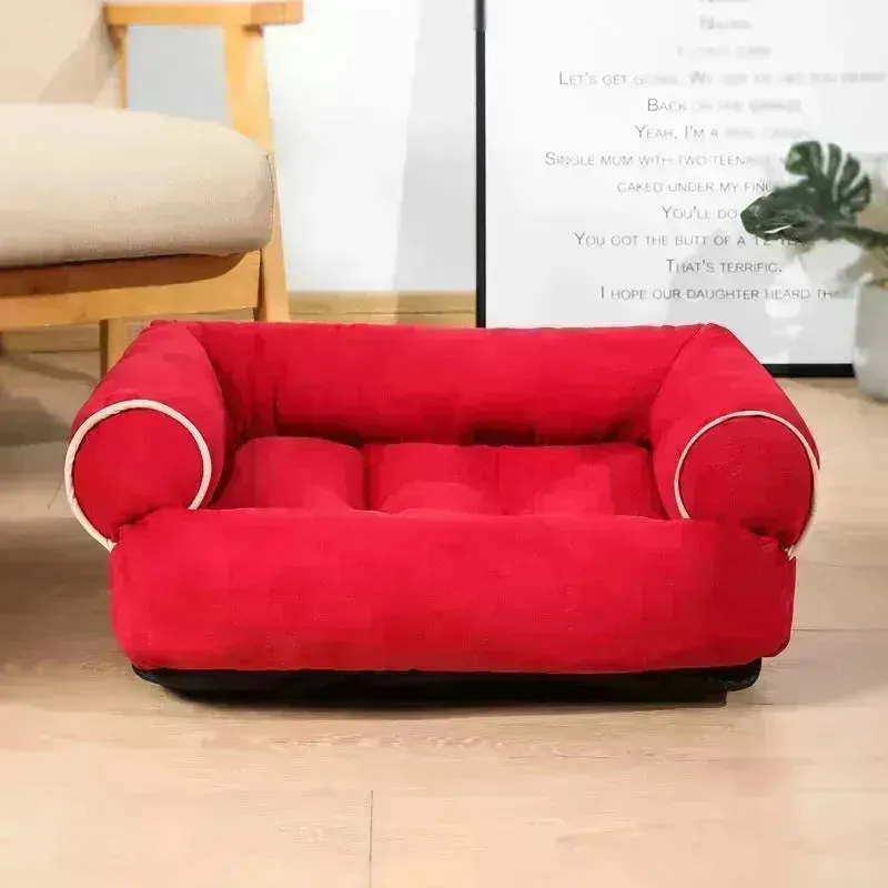 Dog Sofa Bed Sleeping Bag Kennel Cat Puppy House Winter Warm Cushion