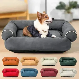 Dog Sofa Bed Sleeping Bag Kennel Cat Puppy House Winter Warm Cushion