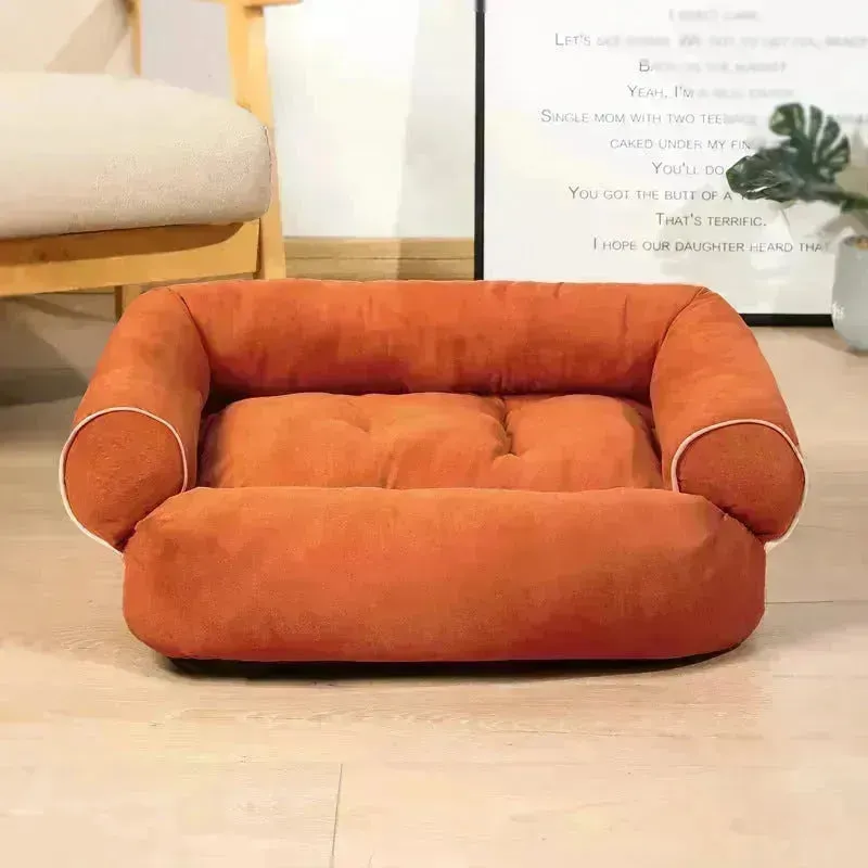 Dog Sofa Bed Sleeping Bag Kennel Cat Puppy House Winter Warm Cushion