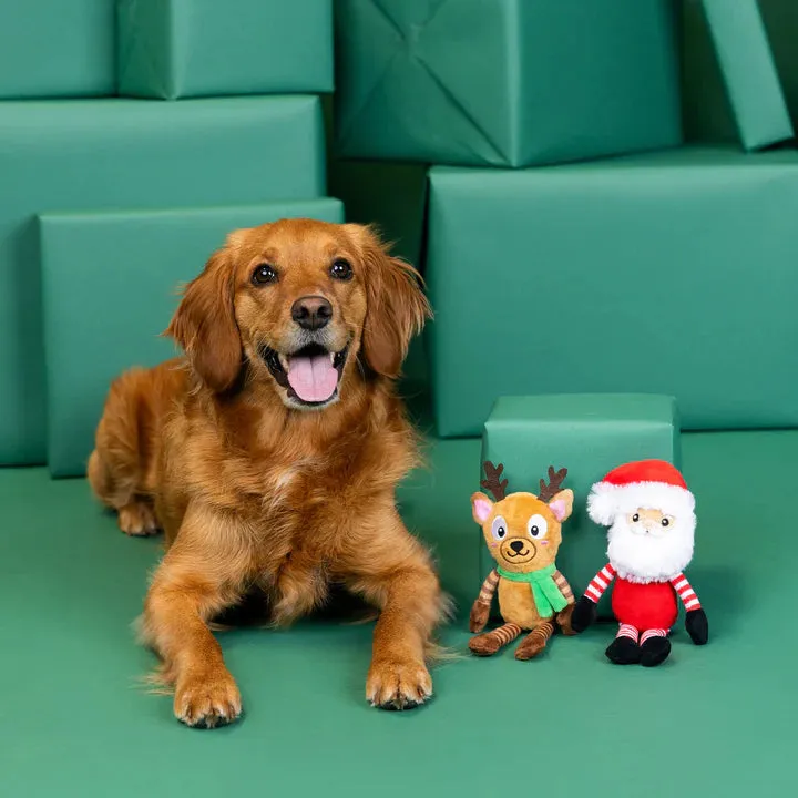 Fringe Dog Toy Holiday Friends At Frost Sight