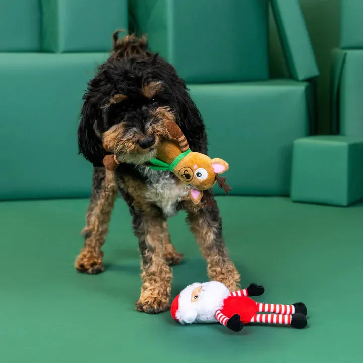 Fringe Dog Toy Holiday Friends At Frost Sight