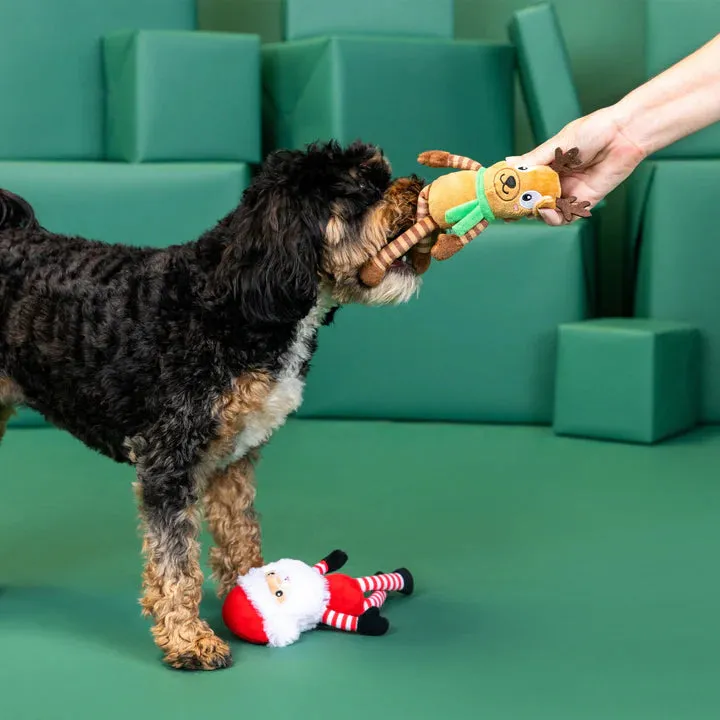 Fringe Dog Toy Holiday Friends At Frost Sight
