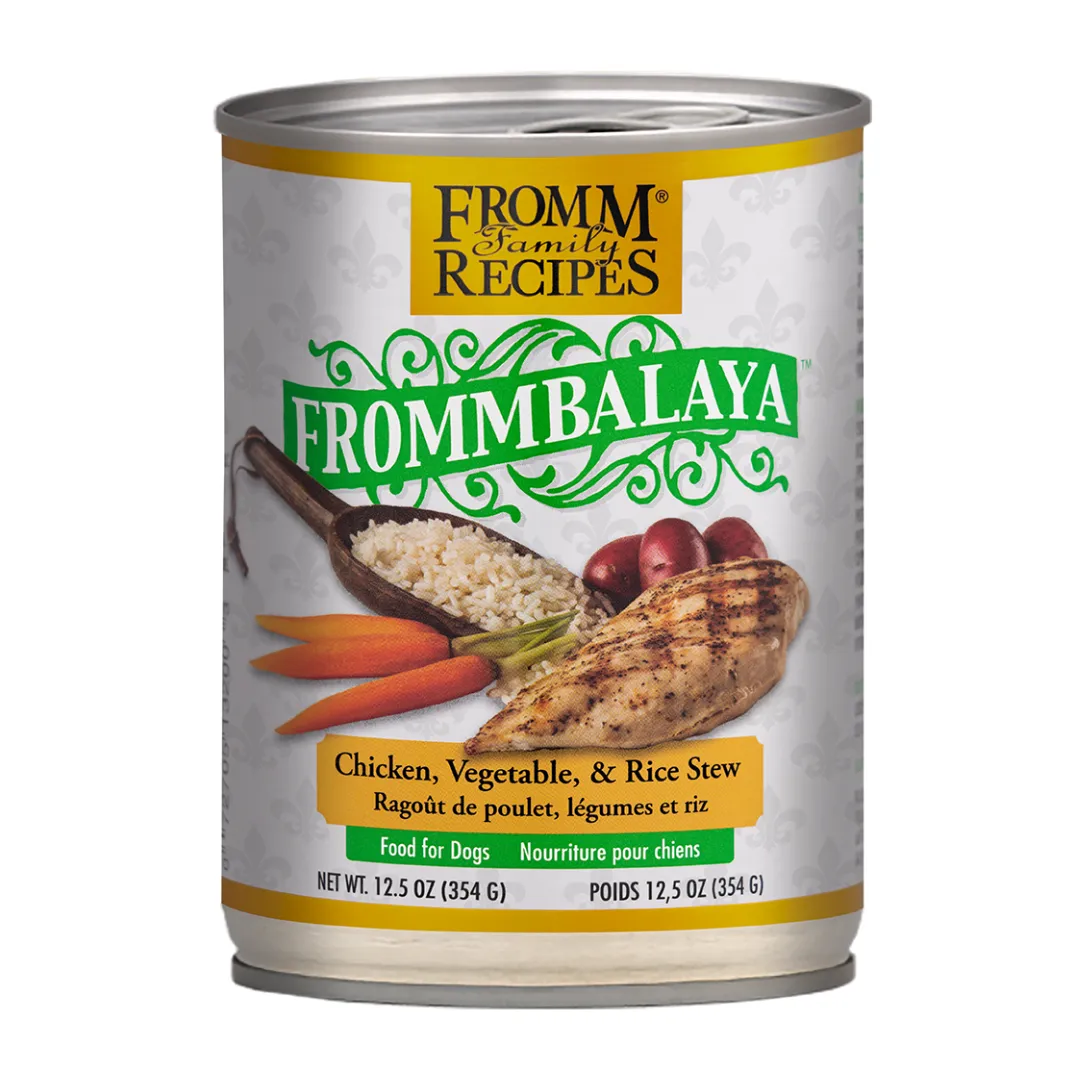 Fromm Frommbalaya Chicken, Veg & Rice Rice Stew Dog Wet Food