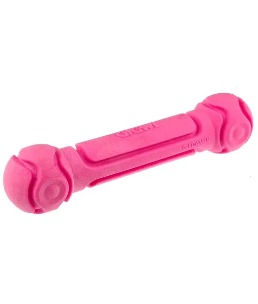 Gigwi - Dog Foam Dumbbell Toy Green/Rose