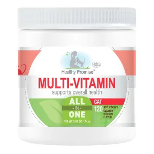 Healthy Promise Multi-Vitamins For Cats, Savory Chicken, 120 ct