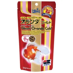 Hikari | Cold Water Specialist Fish Food | Floating Oranda Gold Mini Pellets - 100g