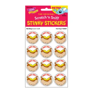 Hot Dog!, Hot Dog scent Retro Scratch 'n Sniff Stinky Stickers®