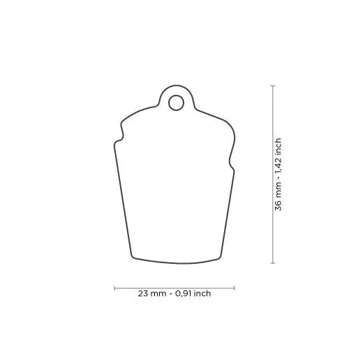 ID Tag - Food Fries ID Tag | Personalized Cat Dog Tag