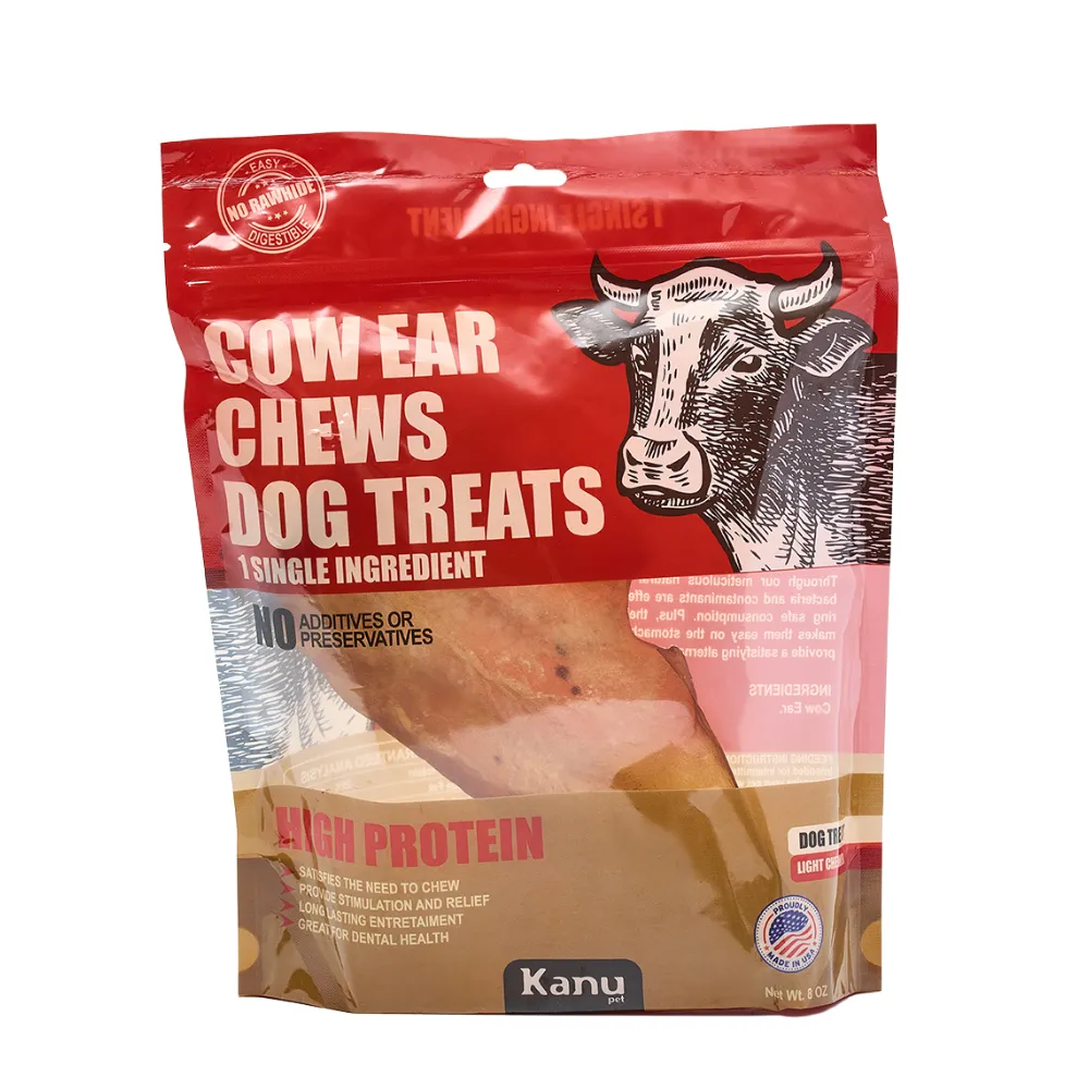 Kanu Pet Cow Ear Dog Chew Treat One Single Ingredient