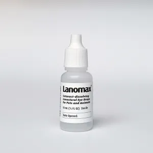 Lanomax Cataract-Dissolving Lanosteral Eye Drops for Pets & Animals 10ml