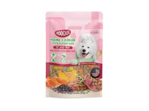 MOOCHIE HOMECOOK BEEF SALMON & RICE BERRY RECIPE 255g POUCH