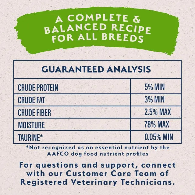 Natural Balance Vegetarian Recipe 13oz, Wet Dog Food, Case Of 12
