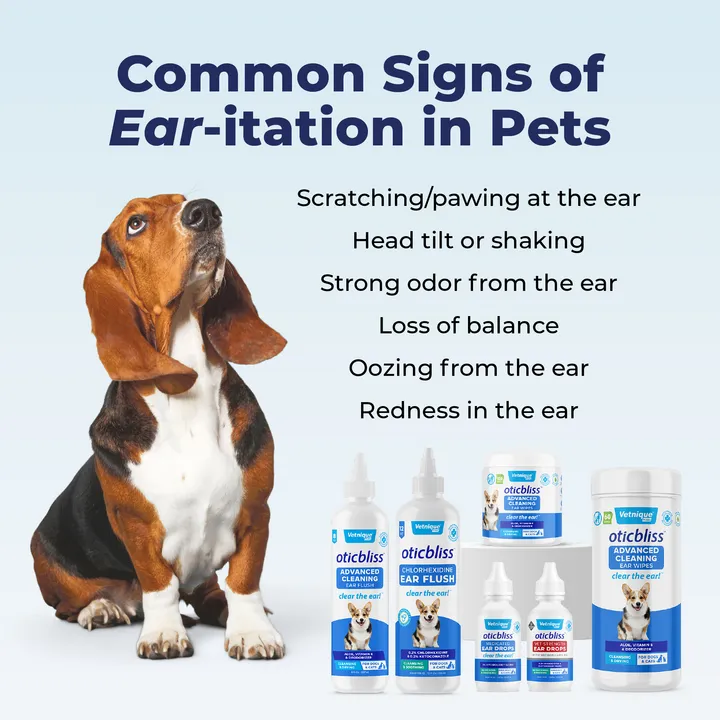 Oticbliss Vet-Strength Pet Ear Drops with MicroSilver BG™