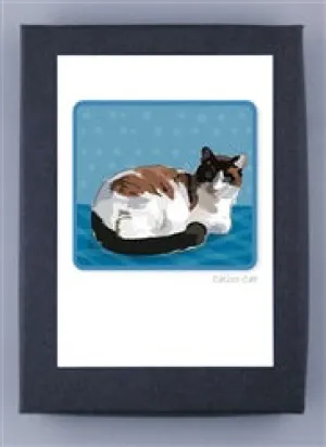 PAPER RUSSELS - CALICO CAT NOTE CARDS