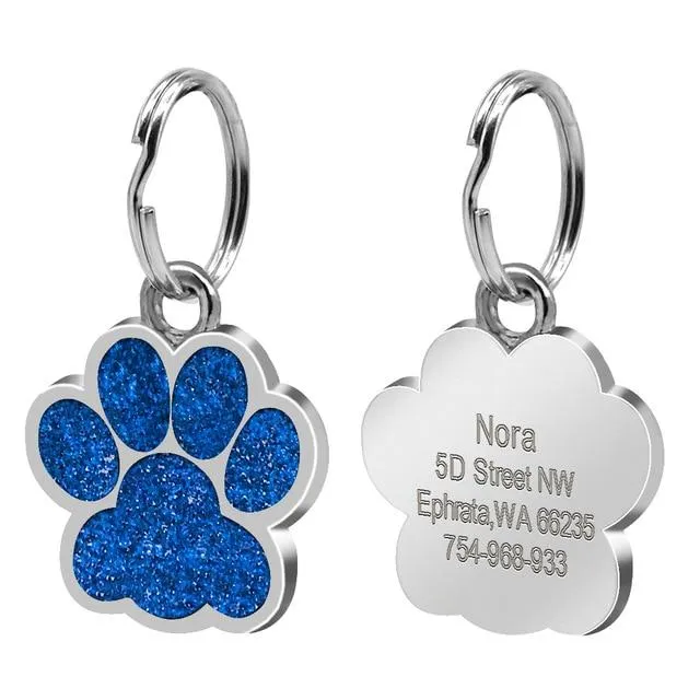 Personalised Engraved Pet ID Tag