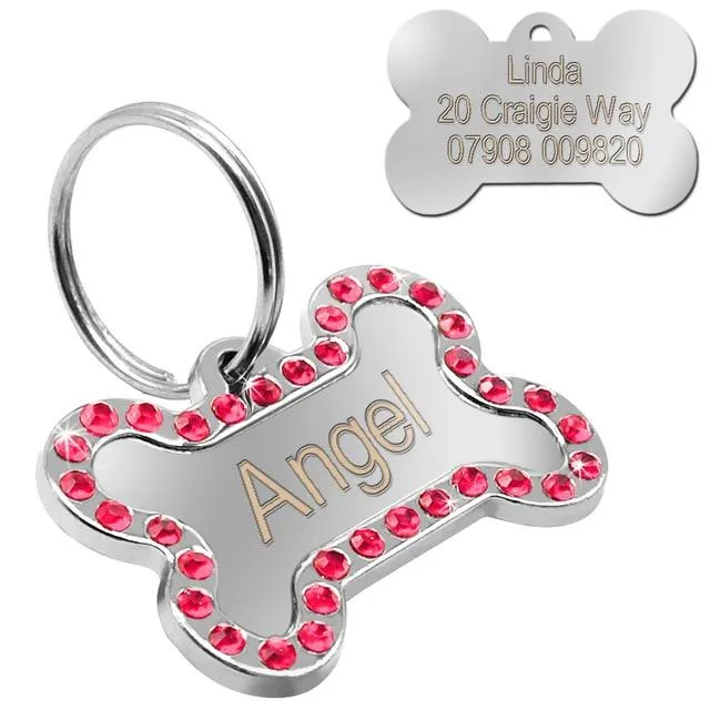 Personalised Engraved Pet ID Tag