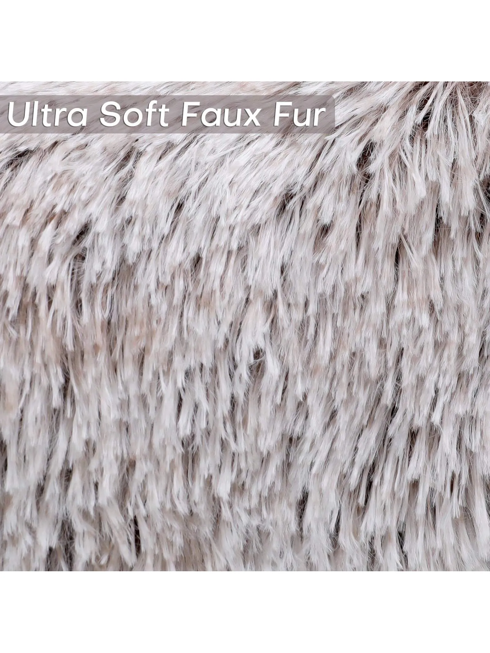Pet Dog House Bed With Fluffy Plush Sofa Sleeping Mat
