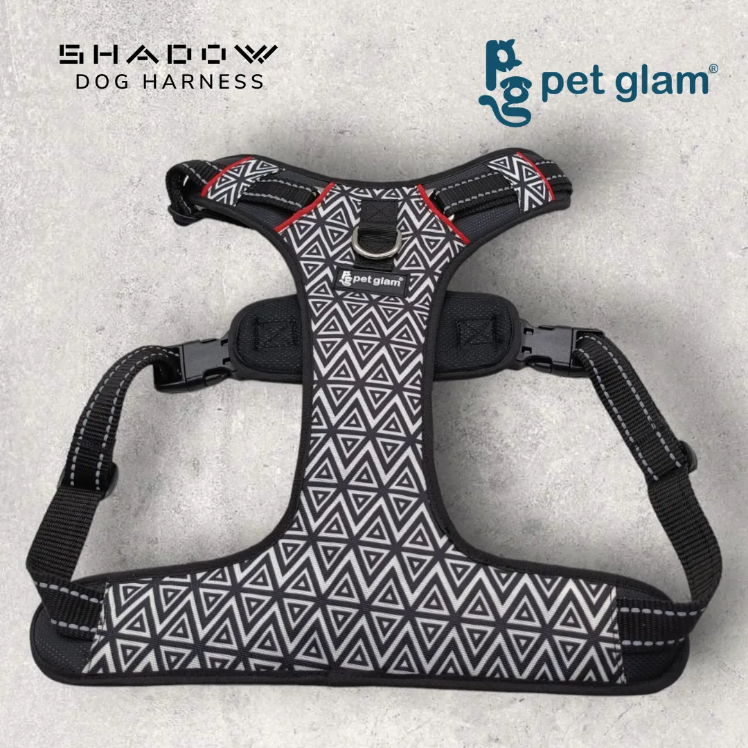 Pet Glam Dog Harness Shadow