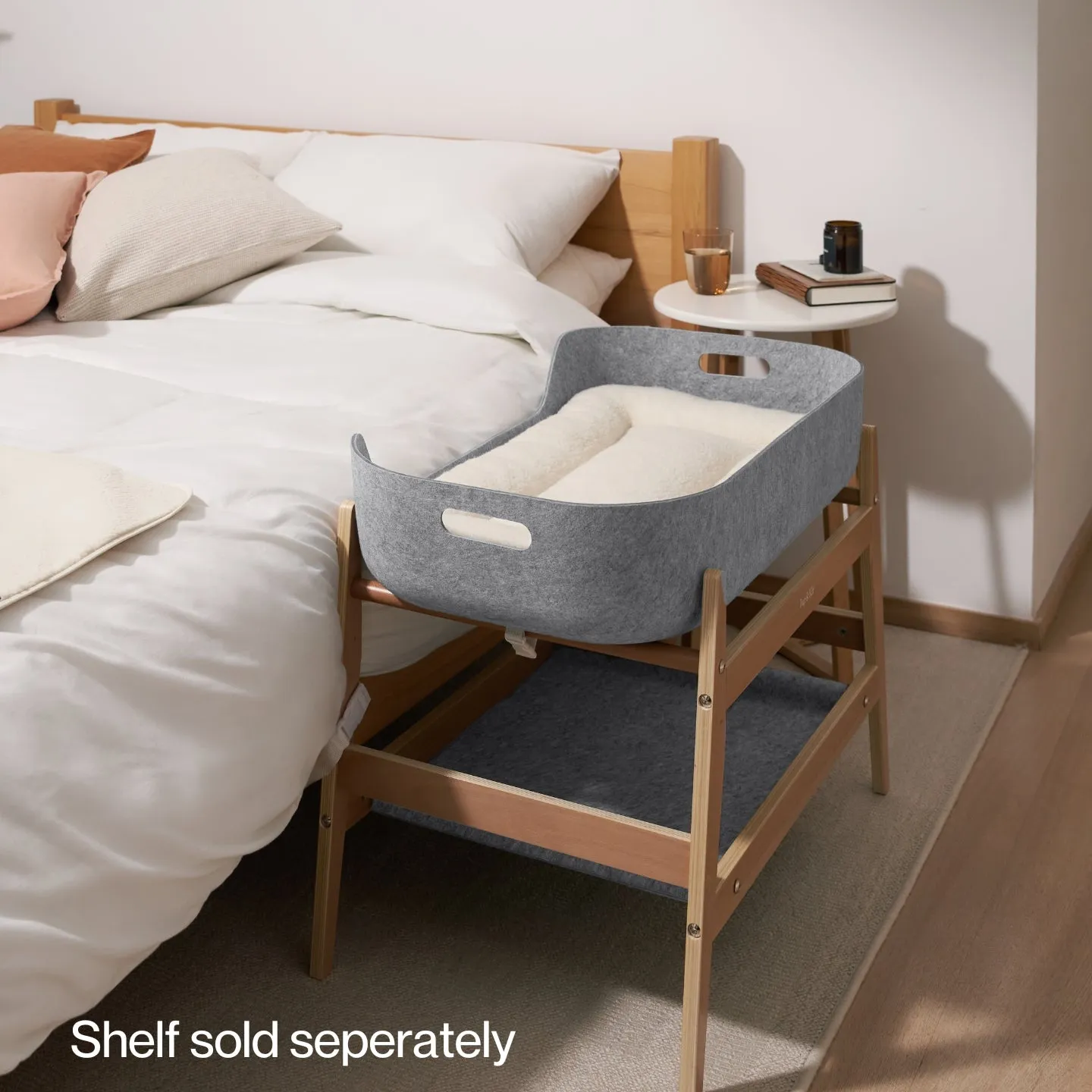 PetNest Grey & Bedside Stand