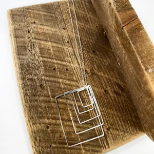 Rectangle Nest Necklace
