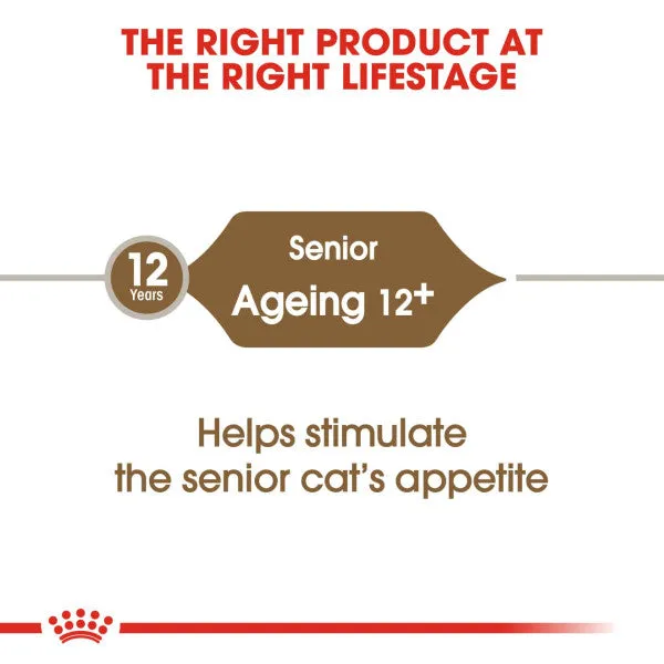 Royal Canin | Feline Health Nutrition | Dry Cat Food | Senior Ageing 12 