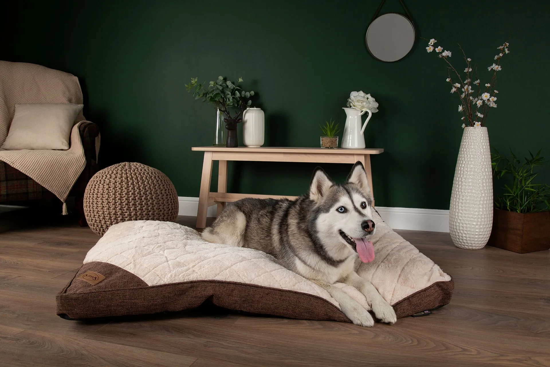 Scruffs - Woodlands Mattress Brown (100 x 70cm)