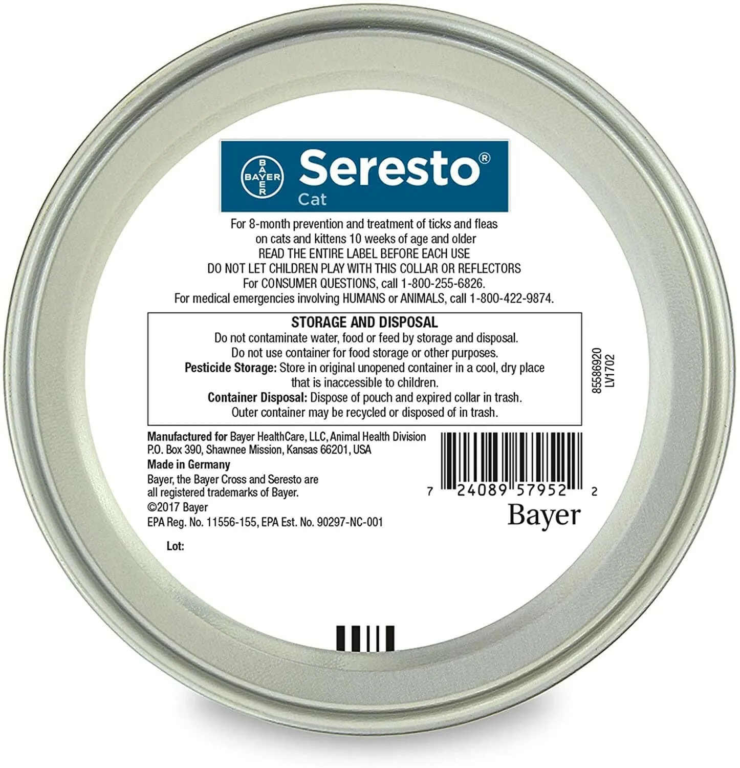 Seresto Flea & Tick Collar for Cats