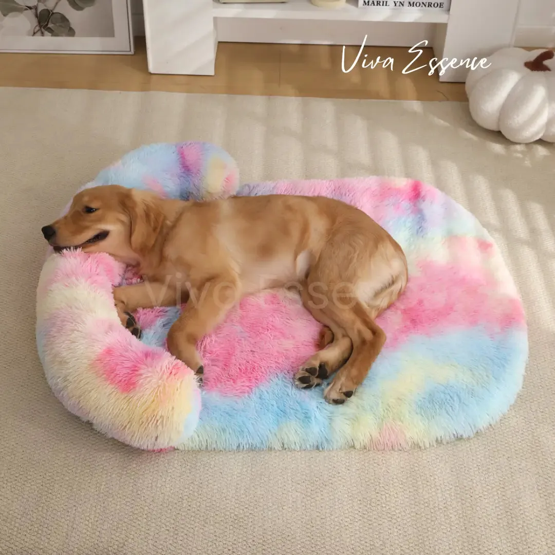 SnuggleSoft Deluxe Pet Bed for Dogs & Cats