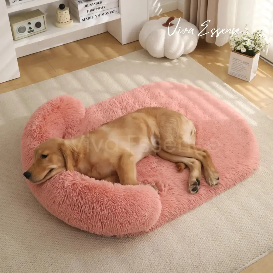 SnuggleSoft Deluxe Pet Bed for Dogs & Cats