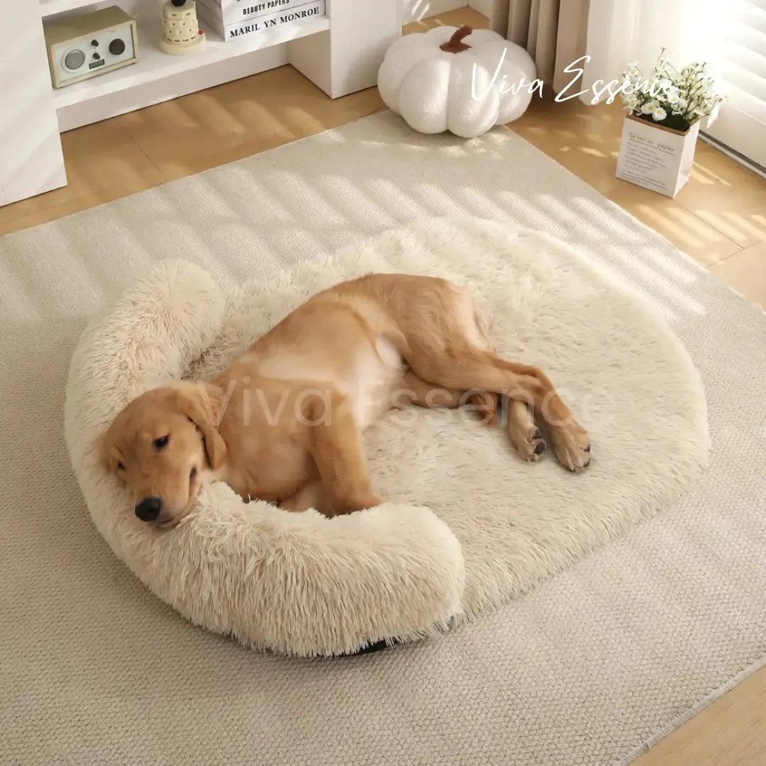 SnuggleSoft Deluxe Pet Bed for Dogs & Cats
