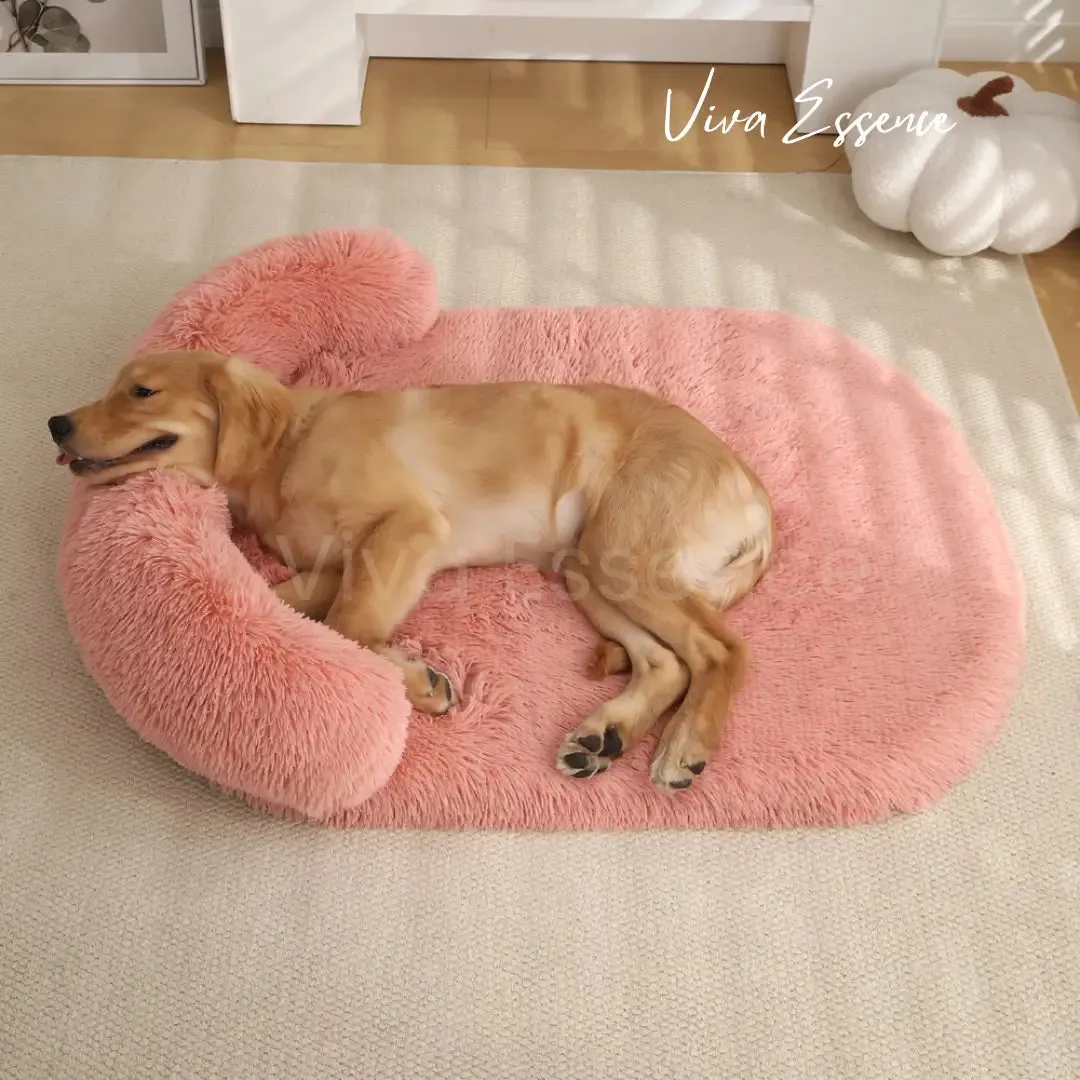 SnuggleSoft Deluxe Pet Bed for Dogs & Cats