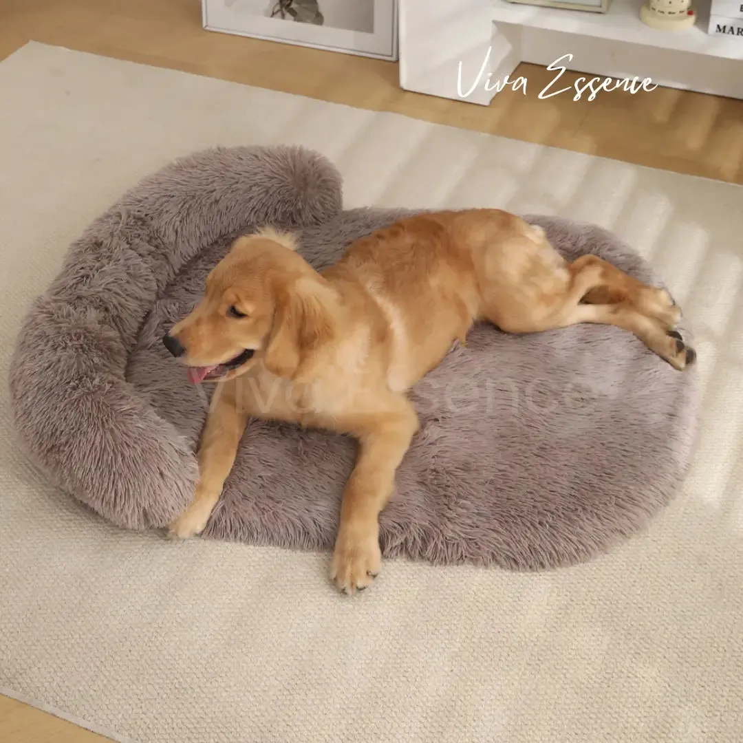 SnuggleSoft Deluxe Pet Bed for Dogs & Cats