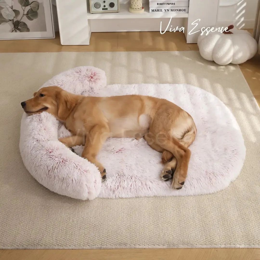 SnuggleSoft Deluxe Pet Bed for Dogs & Cats